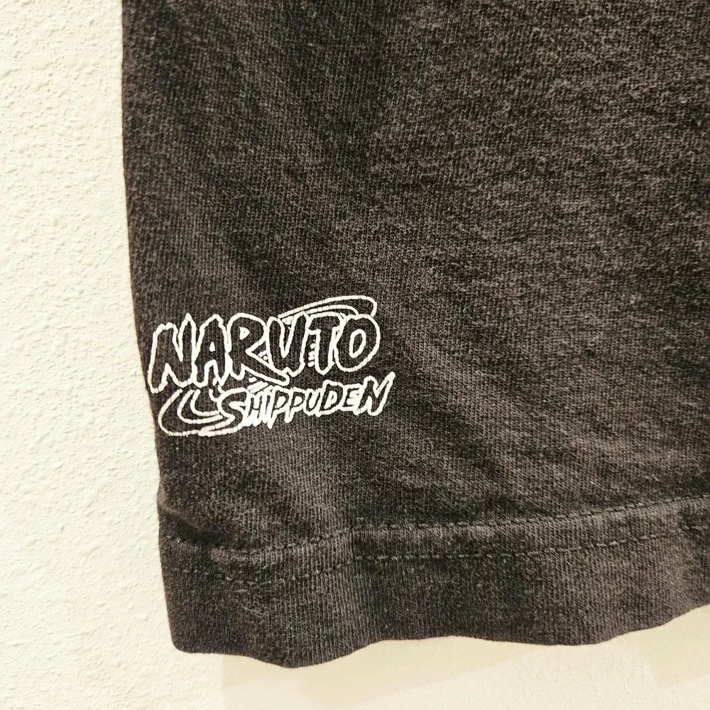Primitive x Naruto Shippuden T-Shirt Men's M Black Anime Graphic Tee